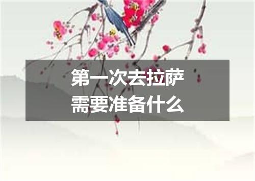 第一次去拉萨需要准备什么