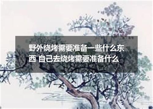 野外烧烤需要准备一些什么东西 自己去烧烤需要准备什么