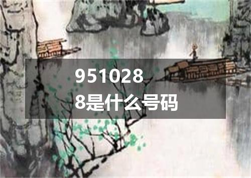 9510288是什么号码