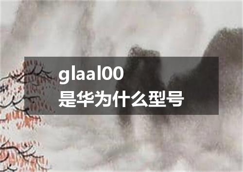 glaal00是华为什么型号