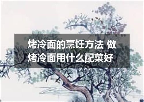 烤冷面的烹饪方法 做烤冷面用什么配菜好
