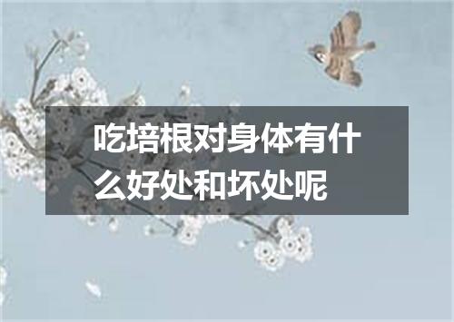 吃培根对身体有什么好处和坏处呢