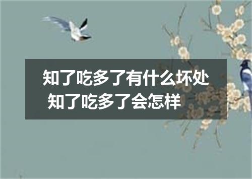 知了吃多了有什么坏处 知了吃多了会怎样