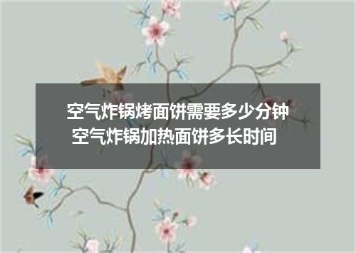 空气炸锅烤面饼需要多少分钟 空气炸锅加热面饼多长时间