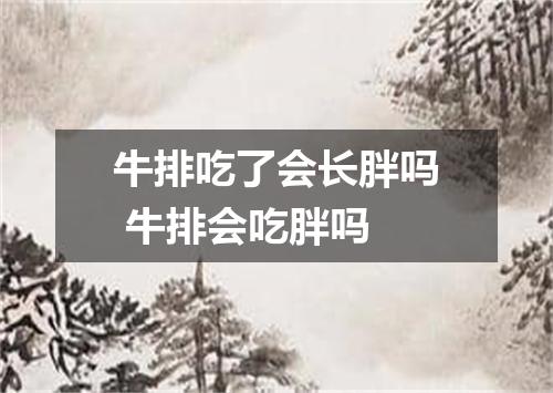牛排吃了会长胖吗 牛排会吃胖吗