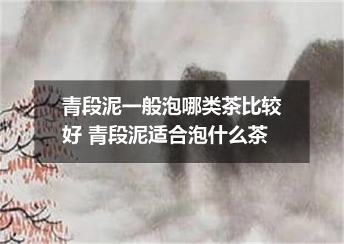 青段泥一般泡哪类茶比较好 青段泥适合泡什么茶