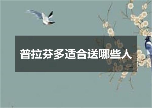 普拉芬多适合送哪些人