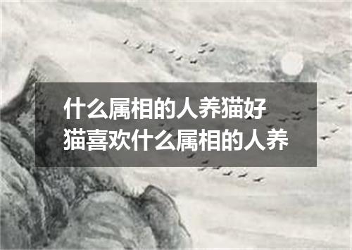 什么属相的人养猫好 猫喜欢什么属相的人养