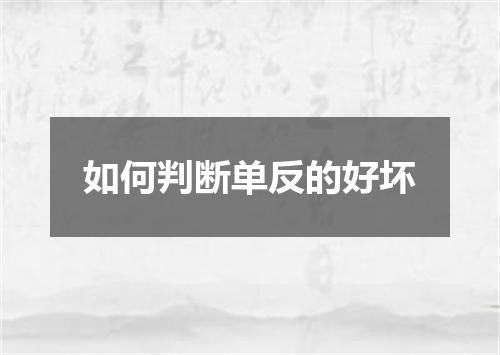 如何判断单反的好坏