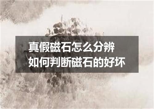 真假磁石怎么分辨 如何判断磁石的好坏