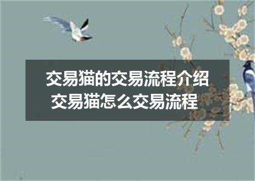 交易猫的交易流程介绍 交易猫怎么交易流程