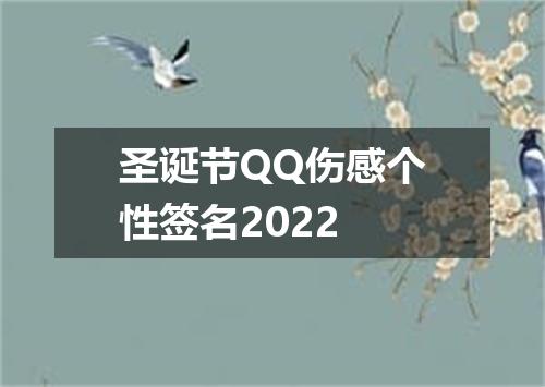 圣诞节QQ伤感个性签名2022