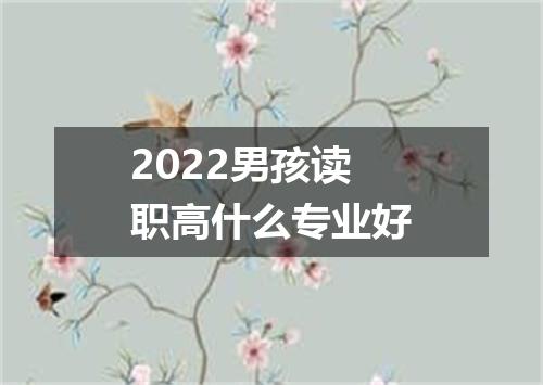 2022男孩读职高什么专业好