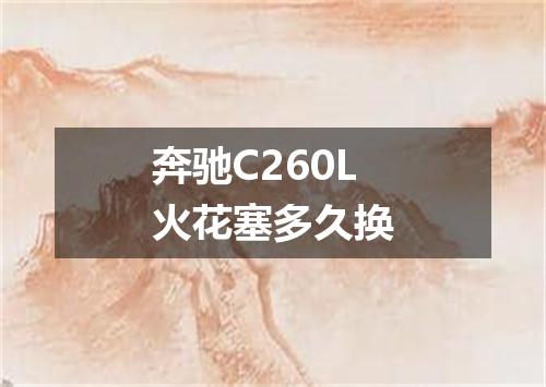 奔驰C260L火花塞多久换