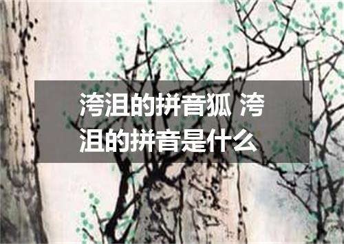 洿沮的拼音狐 洿沮的拼音是什么