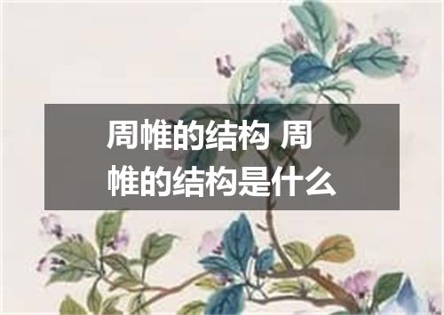 周帷的结构 周帷的结构是什么