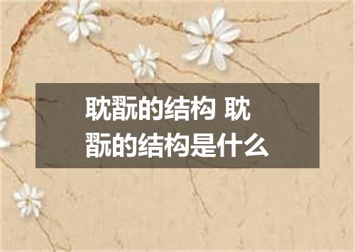 耽翫的结构 耽翫的结构是什么