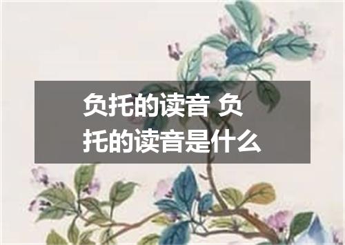 负托的读音 负托的读音是什么