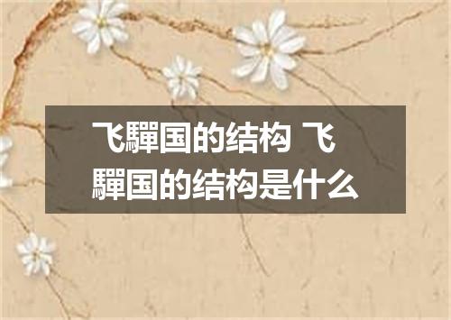 飞驒国的结构 飞驒国的结构是什么