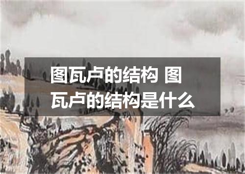 图瓦卢的结构 图瓦卢的结构是什么