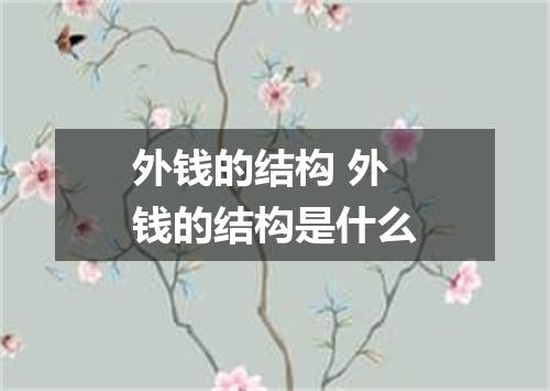外钱的结构 外钱的结构是什么