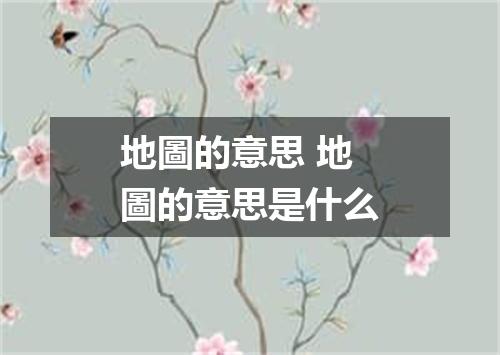 地圖的意思 地圖的意思是什么