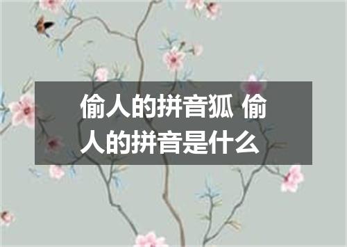 偷人的拼音狐 偷人的拼音是什么