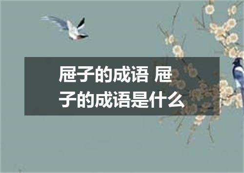 屉子的成语 屉子的成语是什么