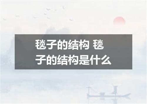 毯子的结构 毯子的结构是什么