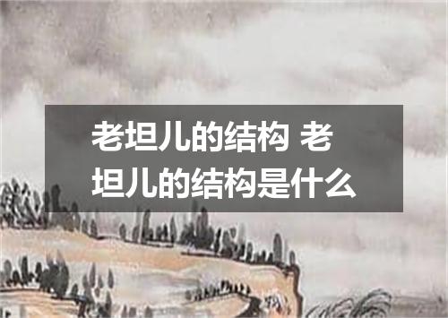老坦儿的结构 老坦儿的结构是什么
