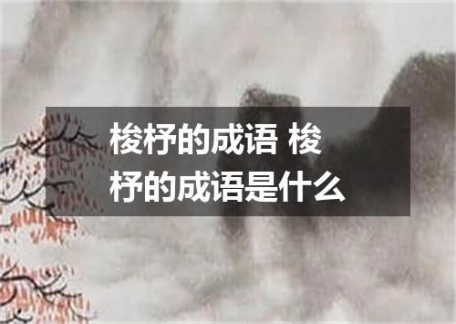 梭杼的成语 梭杼的成语是什么