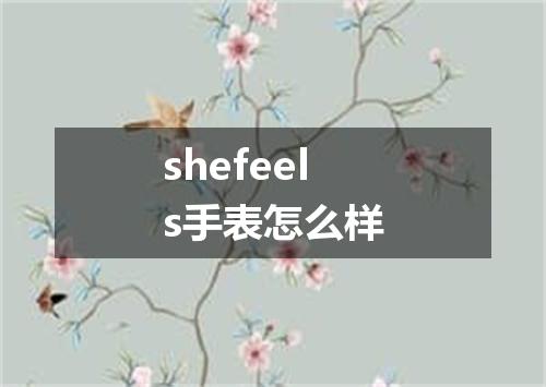 shefeels手表怎么样