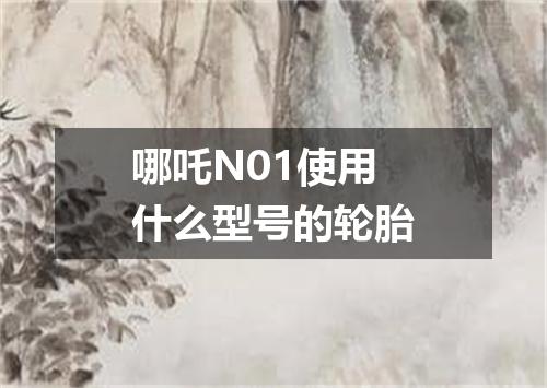 哪吒N01使用什么型号的轮胎