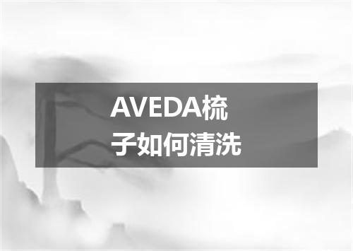 AVEDA梳子如何清洗