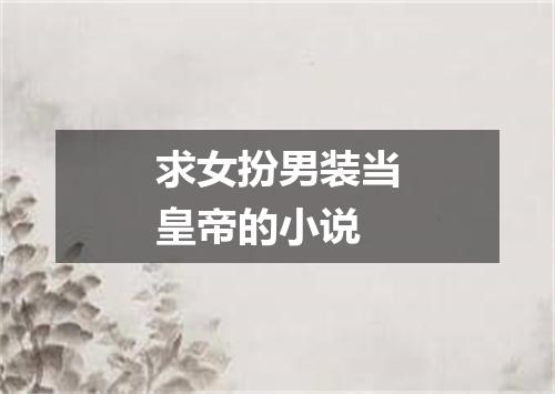 求女扮男装当皇帝的小说