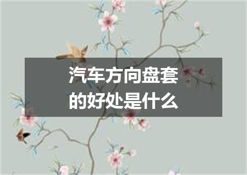 汽车方向盘套的好处是什么