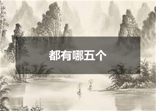 都有哪五个