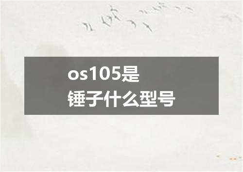 os105是锤子什么型号