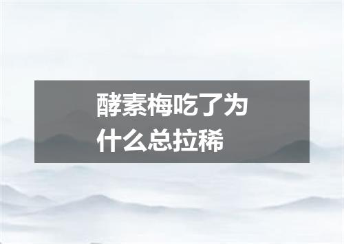 酵素梅吃了为什么总拉稀
