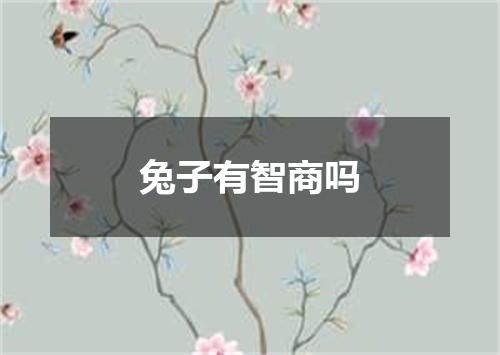 兔子有智商吗