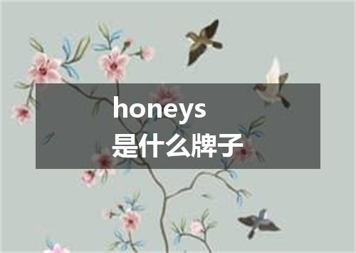 honeys是什么牌子