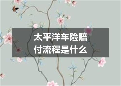 太平洋车险赔付流程是什么