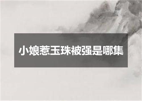 小娘惹玉珠被强是哪集