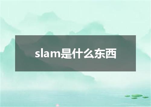 slam是什么东西