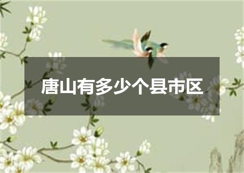 唐山有多少个县市区