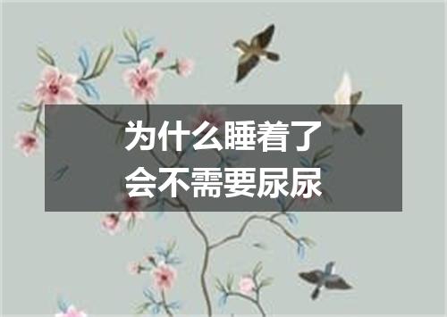 为什么睡着了会不需要尿尿