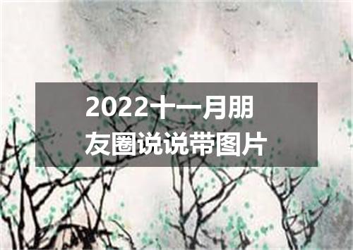 2022十一月朋友圈说说带图片