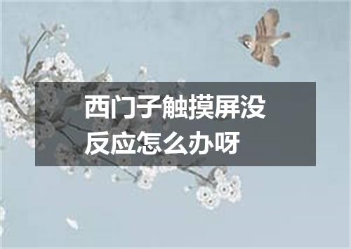 西门子触摸屏没反应怎么办呀