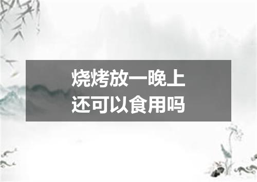 烧烤放一晚上还可以食用吗