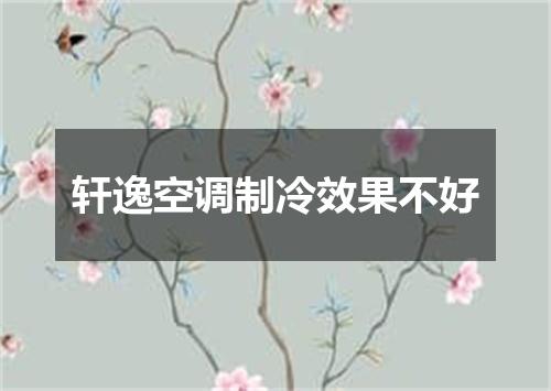 轩逸空调制冷效果不好